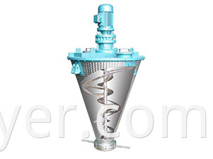 Central Rotary Spraying Design Conical Screw Mixer